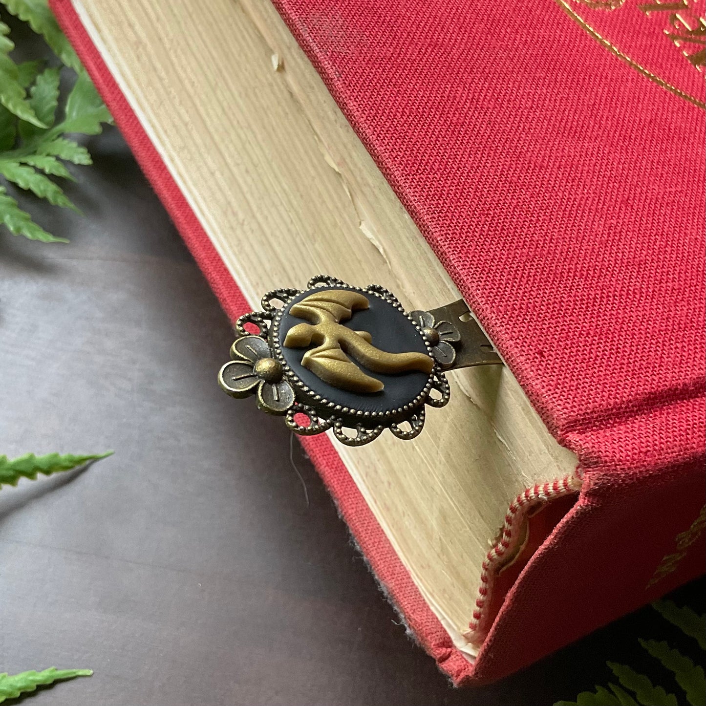 Gold Dragon Metal Bookmark