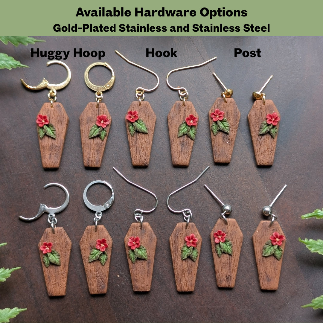 Battle-axe Dangle Earrings