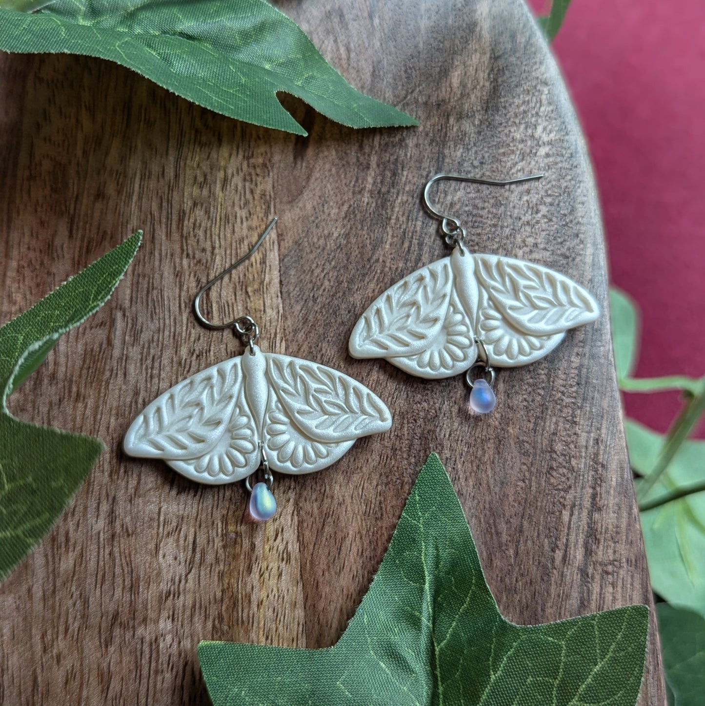 Floral Moth Dangle