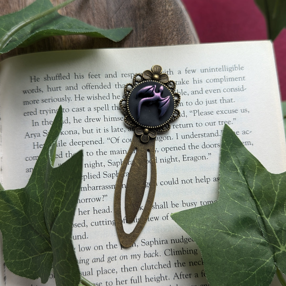 Iridescent Dragon Bookmark