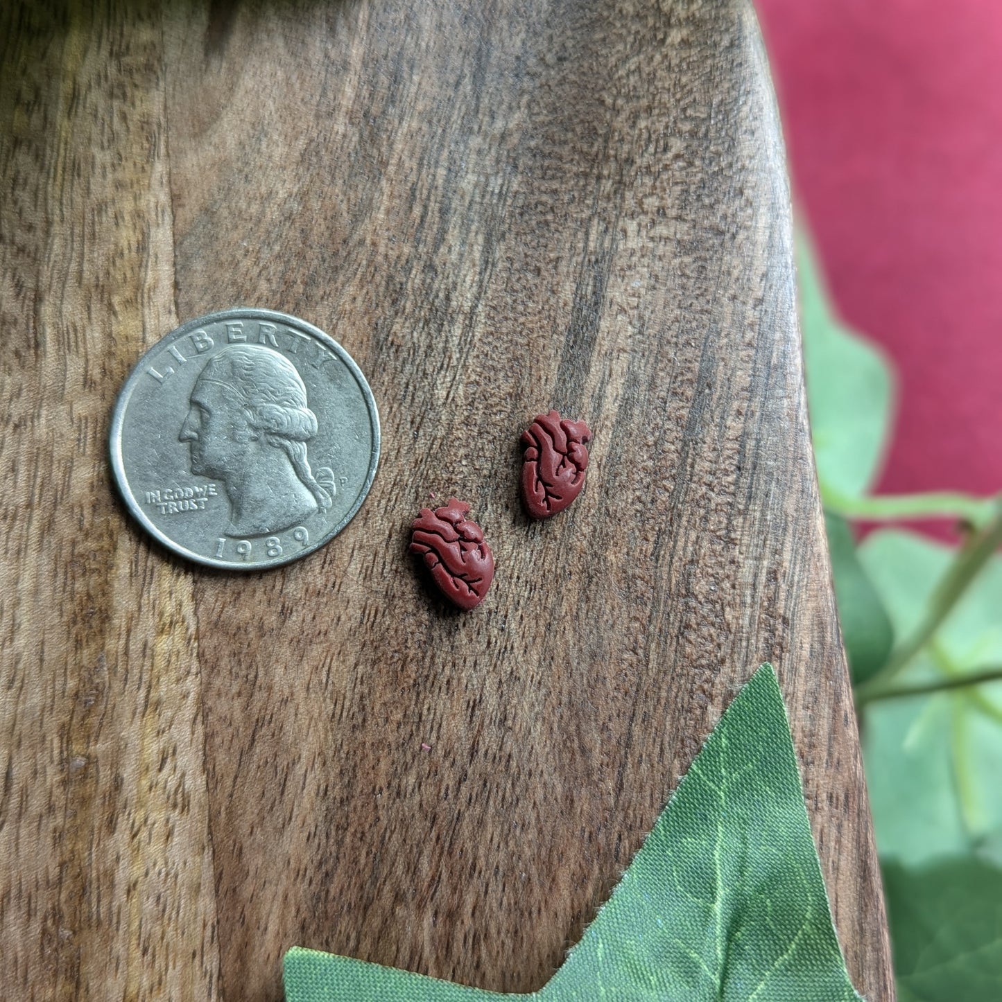 Heart Studs