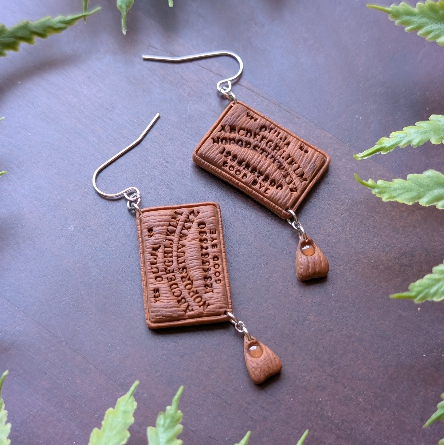 Ouija Board Dangle Earrings