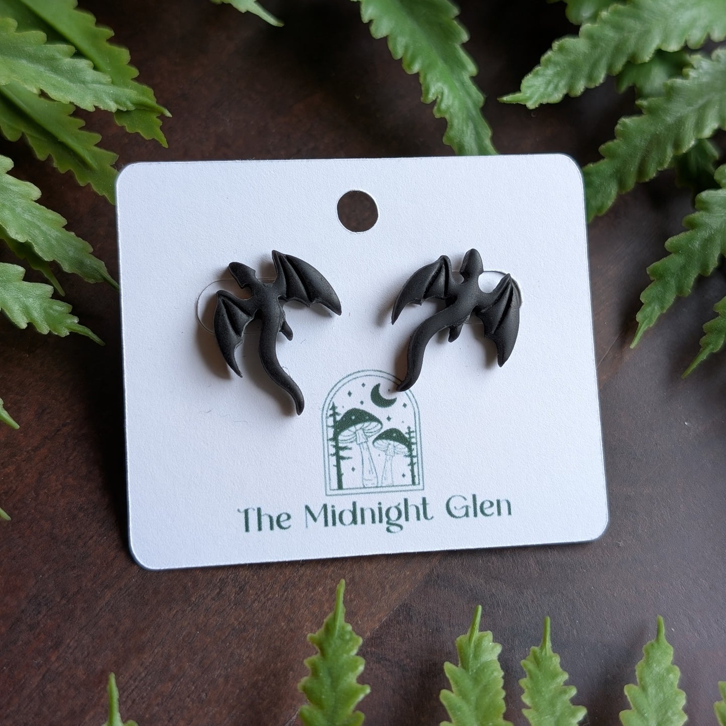 Black Dragon Studs