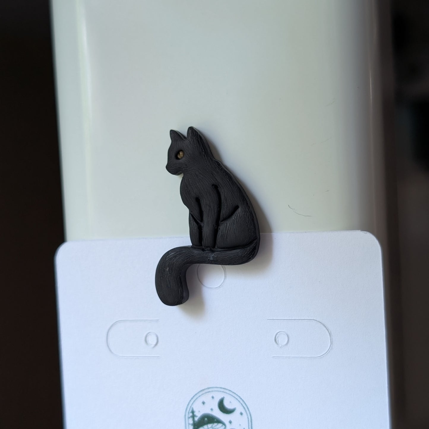 Black Cat Magnet Set