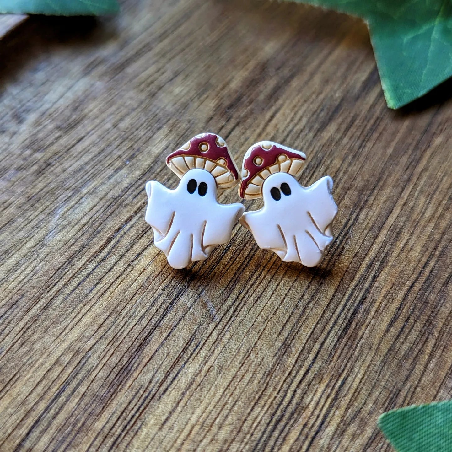 Mushroom Ghost Studs