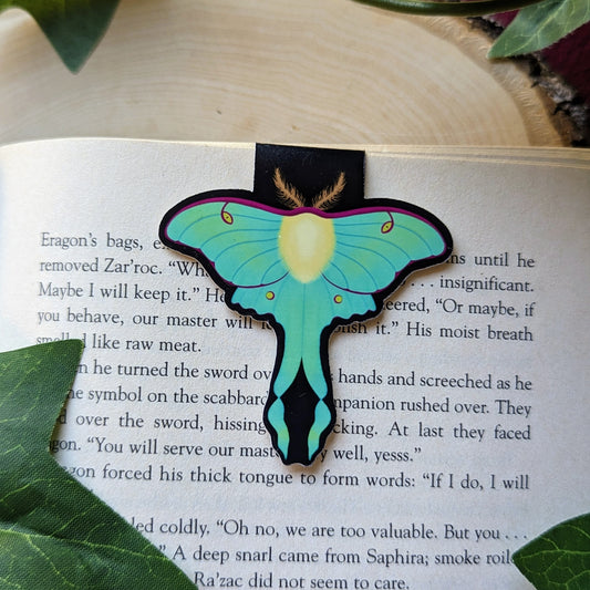 Luna Moth Bookmark
