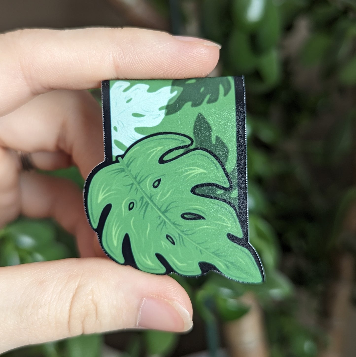 Monstera Magnetic Bookmark