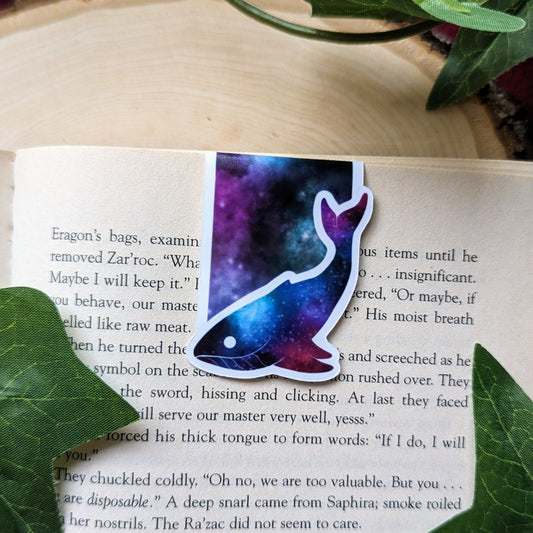 Space Whale Magnetic Bookmark