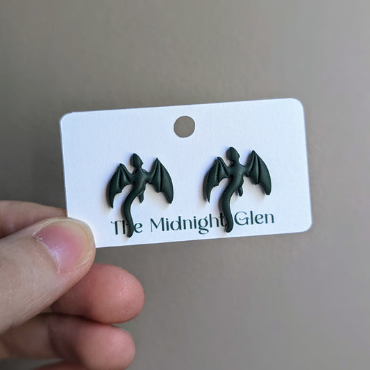 Green Dragon Studs