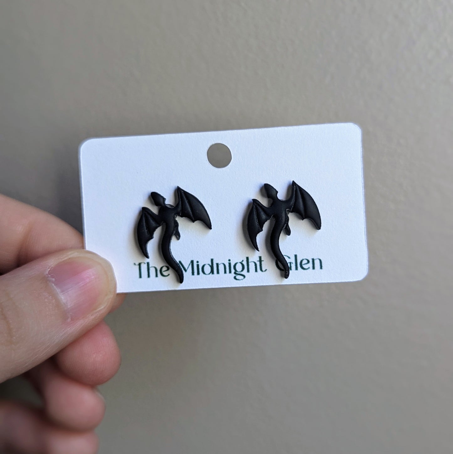 Black Dragon Studs