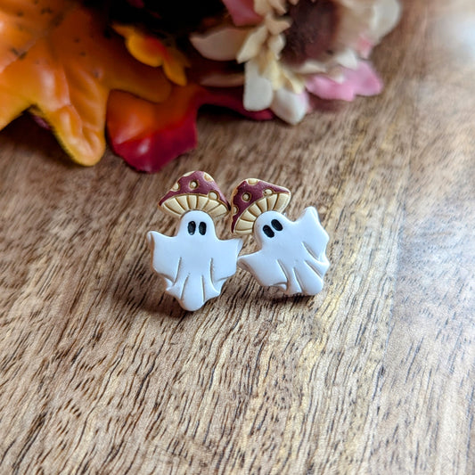 Mushroom Ghost Studs