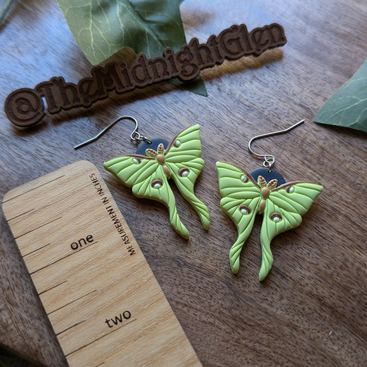 Luna Moth Dangle