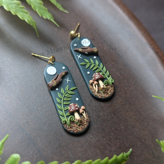 Mushroom Garden Hanging Studs