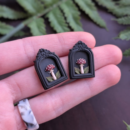 Framed Mushroom Studs