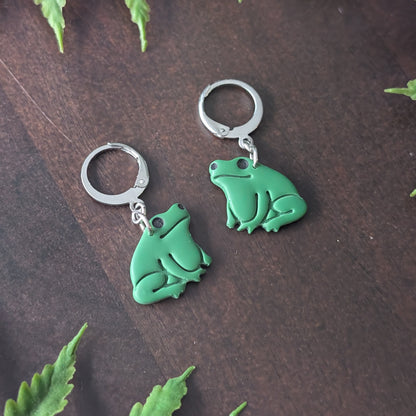 Frog Dangle Earrings
