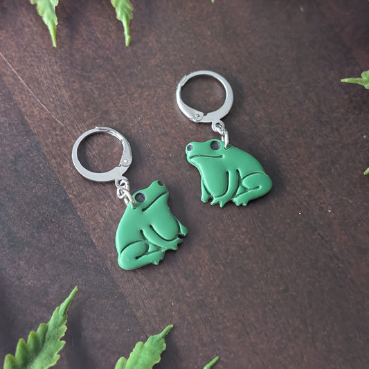 Frog Dangle Earrings