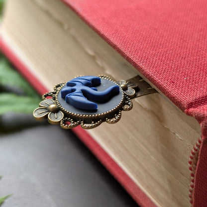 Blue Dragon Metal Bookmark