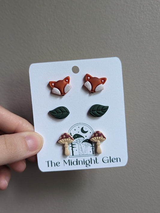 Fox and Foliage Stud Pack