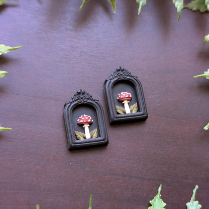Framed Mushroom Studs