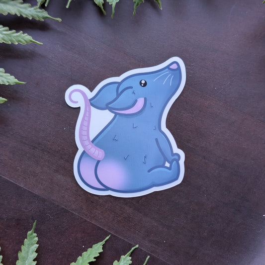 Rat's Ass Vinyl Sticker