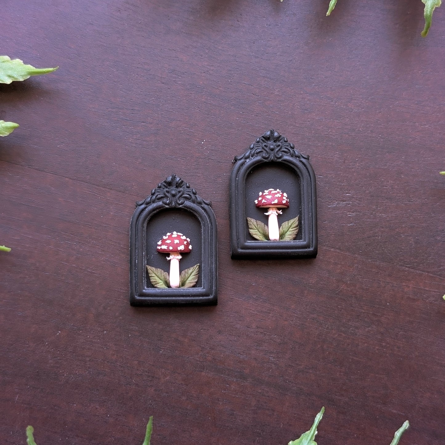 Framed Mushroom Studs