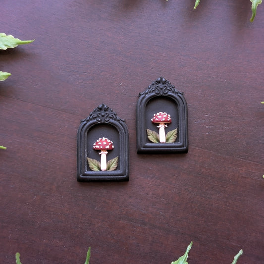 Framed Mushroom Studs