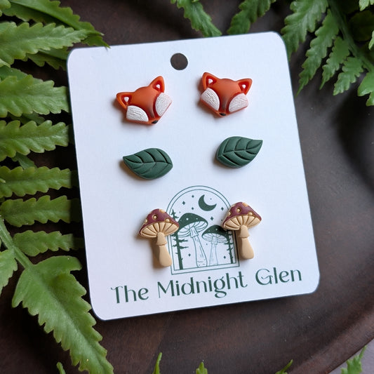 Fox and Foliage Stud Pack