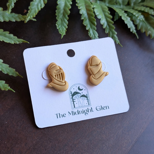 Mismatched Golden Knight Helmet Studs