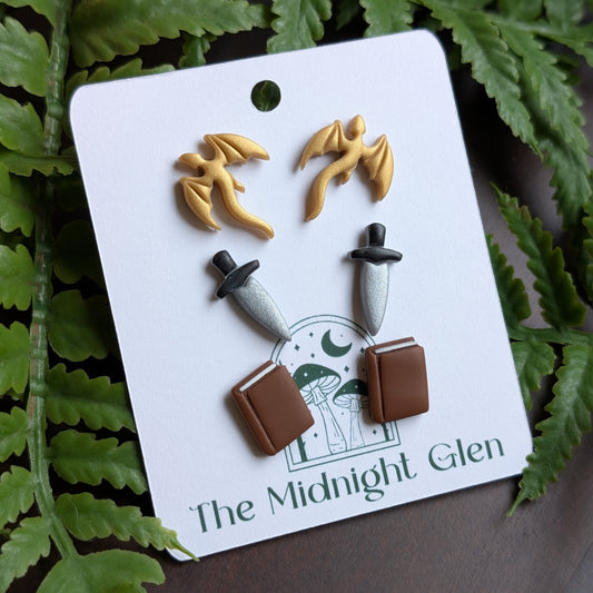 Gold Dragon Rider Stud Pack