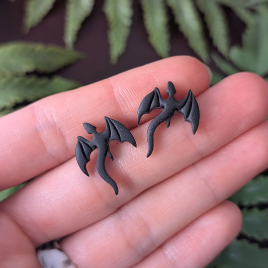 Black Dragon Studs